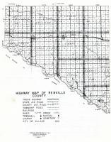 Renville County Highway Map 1, Renville County 1962